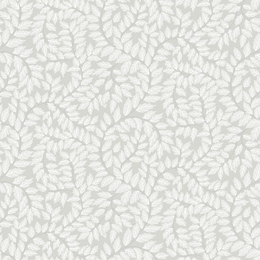 Purchase 4143-34016 A-Street Wallpaper, Lindlöv Grey Leafy Vines - Botanica