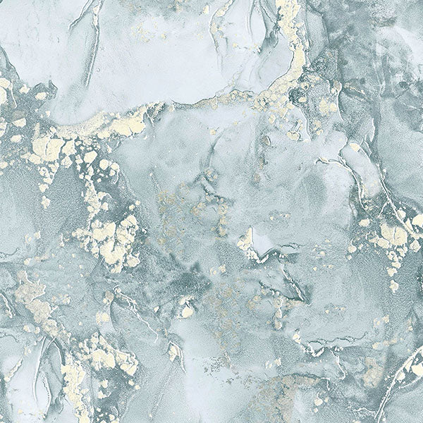 Purchase 4144-9102 Advantage Wallpaper, Grandin Light Blue Marbled - Perfect Plains