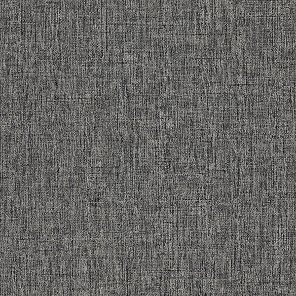 Purchase 4144-9117 Advantage Wallpaper, Larimore Charcoal Faux Fabric - Perfect Plains