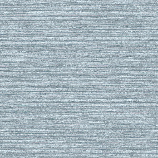 Purchase 4144-9135 Advantage Wallpaper, Hazen Sky Blue Shimmer Stripe - Perfect Plains