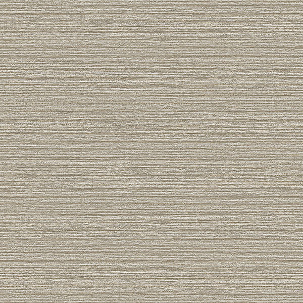 Purchase 4144-9140 Advantage Wallpaper, Hazen Light Brown Shimmer Stripe - Perfect Plains