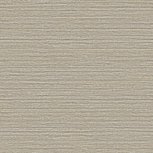 Purchase 4144-9140 Advantage Wallpaper, Hazen Light Brown Shimmer Stripe - Perfect Plains