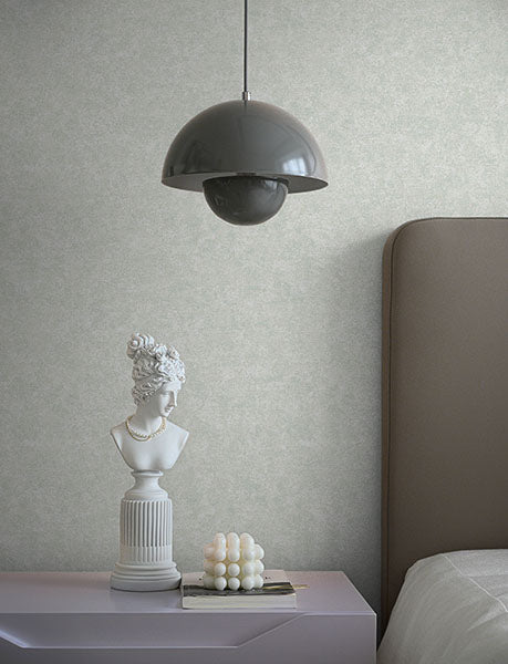 Purchase 4144-9144 Advantage Wallpaper, Beloit Light Grey Shimmer Linen - Perfect Plains1