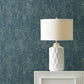 Purchase 4144-9165 Advantage Wallpaper, Edmore Dark Blue Faux Suede - Perfect Plains1