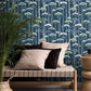 Purchase 4146-27208 A-Street Wallpaper, Unify Indigo Forest Wallpaper - Harmony12