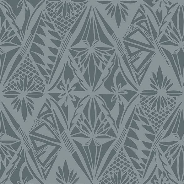 Purchase 4146-27213 A-Street Wallpaper, Urbane Denim Diamonds Wallpaper - Harmony