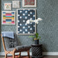 Purchase 4146-27213 A-Street Wallpaper, Urbane Denim Diamonds Wallpaper - Harmony1