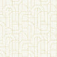 Purchase 4146-27219 A-Street Wallpaper, Integrity Yellow Arched Outlines Wallpaper - Harmony