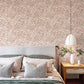 Purchase 4146-27232 A-Street Wallpaper, Rhythmic Coral Leaf Wallpaper - Harmony12