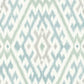 Purchase 4146-27236 A-Street Wallpaper, Solola Aqua Ikat Wallpaper - Harmony