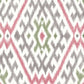 Purchase 4146-27237 A-Street Wallpaper, Solola Fuchsia Ikat Wallpaper - Harmony