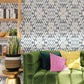 Purchase 4146-27238 A-Street Wallpaper, Solola Blue Ikat Wallpaper - Harmony12