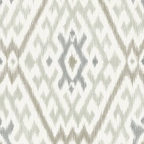 Purchase 4146-27239 A-Street Wallpaper, Solola Stone Ikat Wallpaper - Harmony