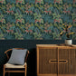 Purchase 4146-27251 A-Street Wallpaper, Caspian Evergreen Jungle Prowl Wallpaper - Harmony12