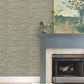 Purchase 4147-27261 A-Street Wallpaper, Exhale Moss Woven Faux Grasscloth - Haberdashery12