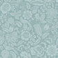 Purchase 4147-27363 A-Street Wallpaper, Marta Teal Floral Trail - Haberdashery