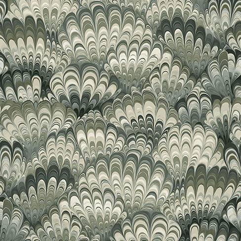 Purchase 4147-27377 A-Street Wallpaper, Octavia Dark Green Marbled Ink - Haberdashery
