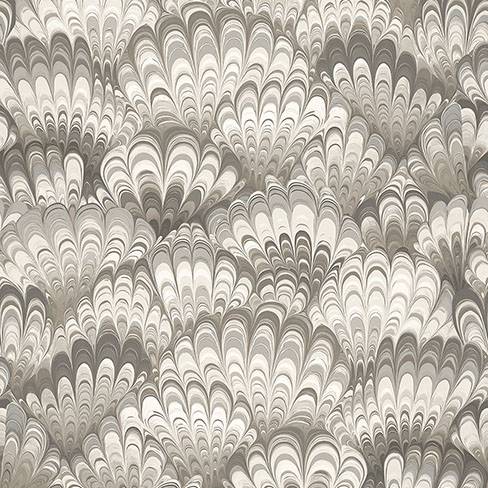 Purchase 4147-27378 A-Street Wallpaper, Octavia Neutral Marbled Ink - Haberdashery