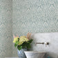 Purchase 4147-27380 A-Street Wallpaper, Berkshire Denim Damask - Haberdashery1