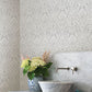 Purchase 4147-27381 A-Street Wallpaper, Berkshire Grey Damask - Haberdashery1