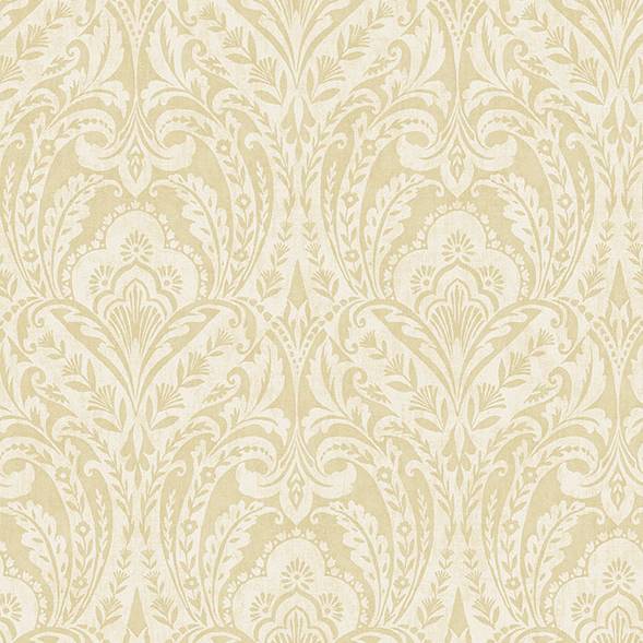 Purchase 4147-27383 A-Street Wallpaper, Berkshire Butter Damask - Haberdashery