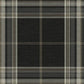 Purchase 4147-27388 A-Street Wallpaper, Westley Black Plaid - Haberdashery