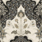 Purchase 4147-27389 A-Street Wallpaper, Auden Black Floral Grandeur - Haberdashery