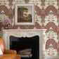 Purchase 4147-27390 A-Street Wallpaper, Auden Ruby Floral Grandeur - Haberdashery1