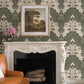 Purchase 4147-27391 A-Street Wallpaper, Auden Green Floral Grandeur - Haberdashery1
