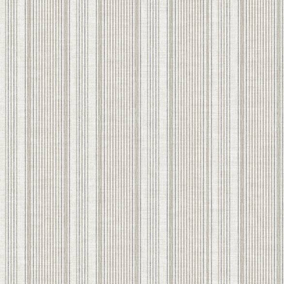 Purchase 4147-27394 A-Street Wallpaper, Ayanna Neutral Striped - Haberdashery