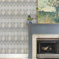 Purchase 4147-27409 A-Street Wallpaper, Abilene Neutral Ikat - Haberdashery12