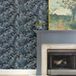 Purchase 4147-80003 A-Street Wallpaper, Greenwood Dark Blue Deciduous - Haberdashery12
