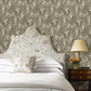 Purchase 4147-80011 A-Street Wallpaper, Linden Stone Jungle Canopy - Haberdashery1