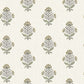 Purchase 4148-27416 Chesapeake Wallpaper, Hollyhock Honey Floral Crest - PrintWorks