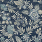 Purchase 4148-27422 Chesapeake Wallpaper, Begonia Indigo Floral Trail - PrintWorks