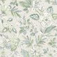 Purchase 4148-27424 Chesapeake Wallpaper, Begonia Sea Green Floral Trail - PrintWorks