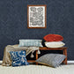 Purchase 4148-27438 Chesapeake Wallpaper, Adavu Blue Damask - PrintWorks1