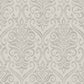 Purchase 4148-27439 Chesapeake Wallpaper, Adavu Grey Damask - PrintWorks