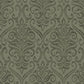 Purchase 4148-27440 Chesapeake Wallpaper, Adavu Dark Green Damask - PrintWorks