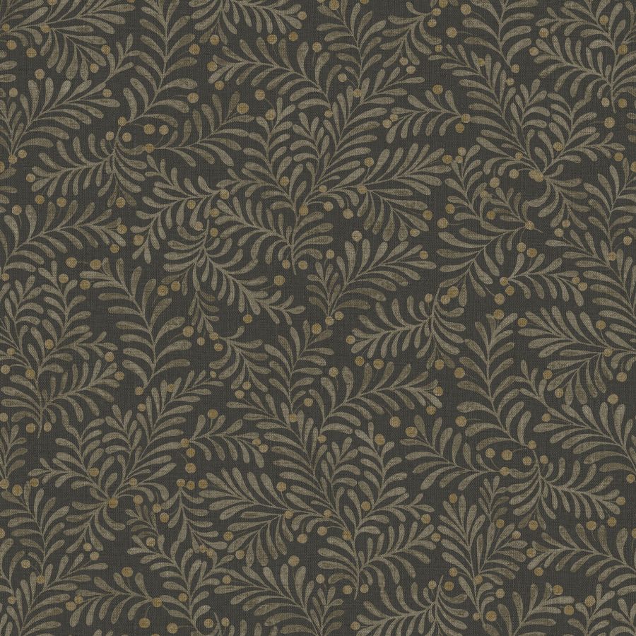 Purchase 4148-27442 Chesapeake Wallpaper, Chrysantha Black Berry Branches - PrintWorks