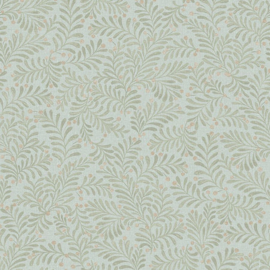 Purchase 4148-27446 Chesapeake Wallpaper, Chrysantha Aqua Berry Branches - PrintWorks