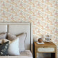 Purchase 4148-27447 Chesapeake Wallpaper, Passiflora Peach Fruit and Floral - PrintWorks12