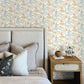 Purchase 4148-27449 Chesapeake Wallpaper, Passiflora Apricot Fruit and Floral - PrintWorks12