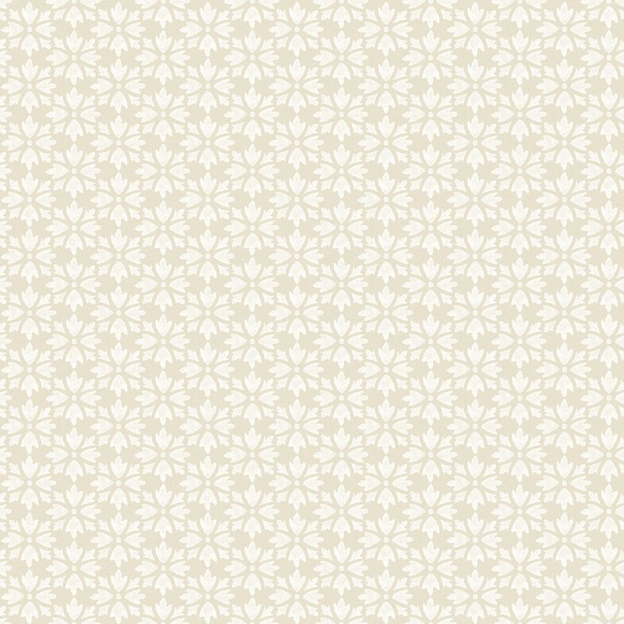 Purchase 4148-27455 Chesapeake Wallpaper, Phlox Khaki Floral Stamp - PrintWorks