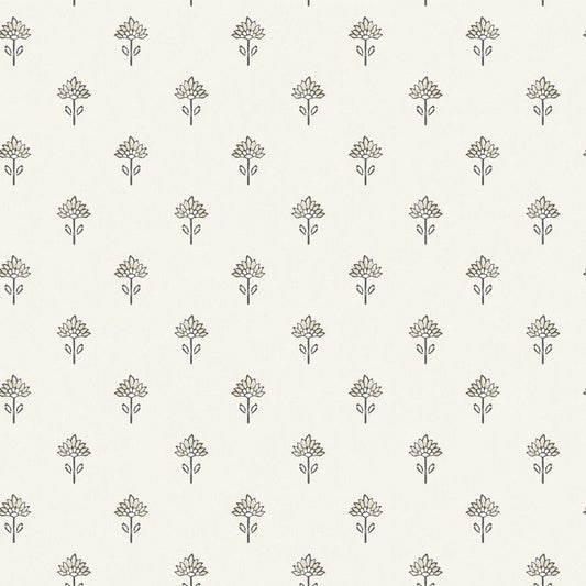 Purchase 4148-27457 Chesapeake Wallpaper, Surdiva Ivory Floral Fan - PrintWorks