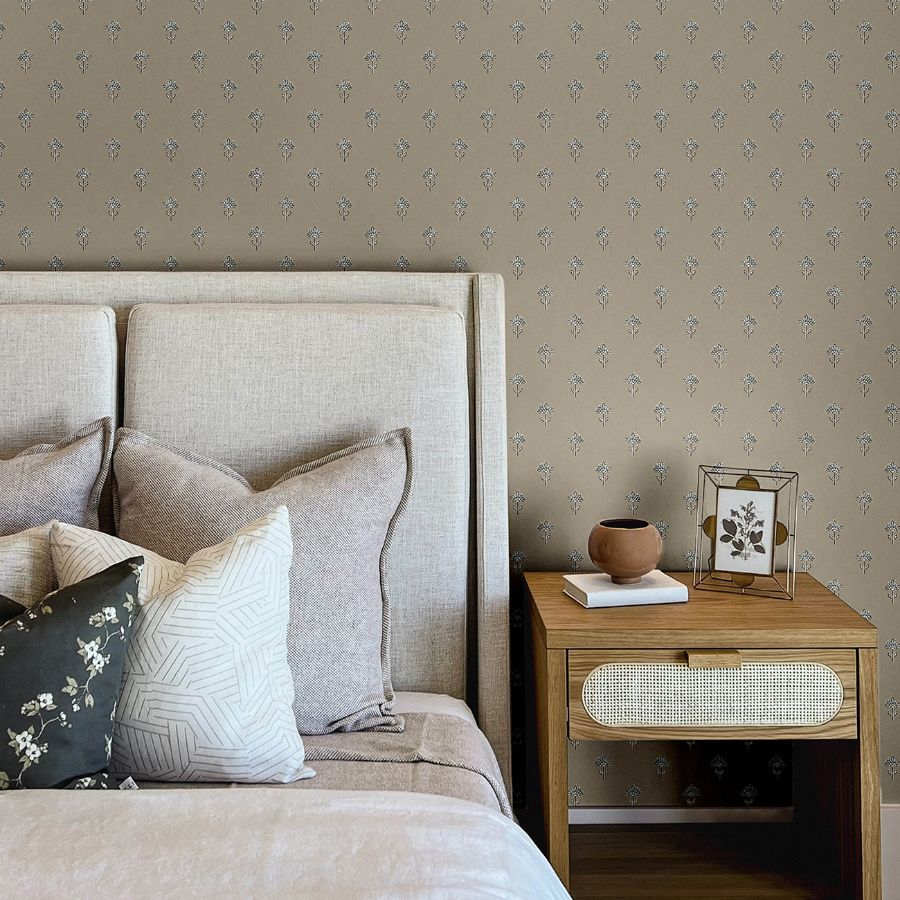 Purchase 4148-27460 Chesapeake Wallpaper, Surdiva Stone Floral Fan - PrintWorks12