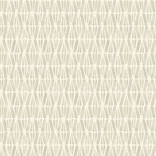Purchase 4148-27465 Chesapeake Wallpaper, Nabi Neutral Geometric - PrintWorks