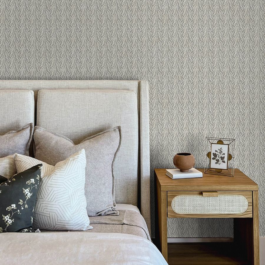 Purchase 4148-27468 Chesapeake Wallpaper, Coleus Charcoal Leaves - PrintWorks12