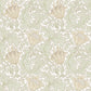 Purchase 4153-82002 A-Street Wallpaper, Anemone Light Green Floral Trail - Hidden Treasures