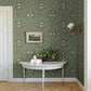 Purchase 4153-82008 A-Street Wallpaper, No 1 Holland Park Green Floral - Hidden Treasures1